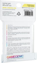 Matte Sleeves: Mini American-Sized (50 Sleeves)