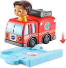 CoComelon Go! Go! Smart Wheels Nina's Fire Truck & Track Version Anglaise