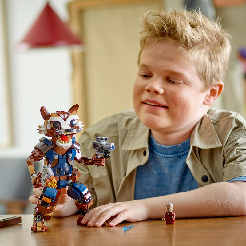 Lego Marvel Super Heroes Rocket et Bébé Groot