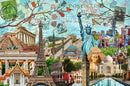 Ravensburger 5000P Collage Grandes Villes