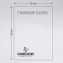 Card Sleeves: Matte 7 Wonders (80 Sleeves)