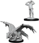 D&D Nolzurs Marvelous Upainted Miniatures: Wave 11: Green Dragon Wyrmling & Afflicted Elf