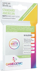 Matte Sleeves: Standard American-Sized (50 Sleeves)