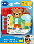 Vtech Bear's Dress & Discover Book Version Anglaise