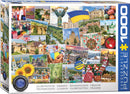 Eurographic 1000P Globetrotteur Ukraine