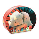 Djeco Puzzle Silhouette Théo le Dino 24 P