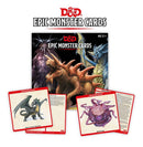 Dungeons & Dragons Spellbook Card Epic Monsters Version Anglaise