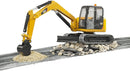 BRUDER  Jouets Cat Mini pelleteuse véhicule Playsets
