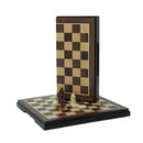 Échecs & Dames 2 en 1 Bois De Noyer 8.5po