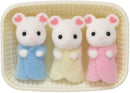 Calico Critters Marshmallow Triplets de souris