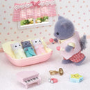 Calico Critters Chat Persian triplet