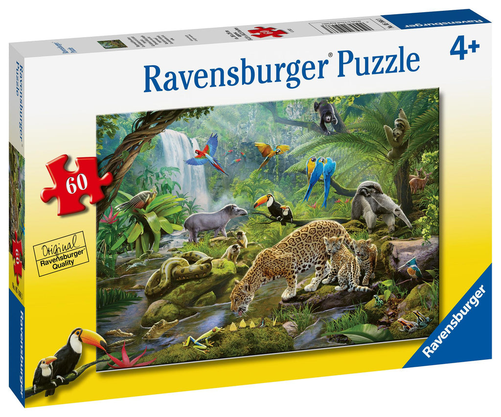Ravensburger puzzel Dieren van de savanne - legpuzzel - 200 Ravensburger puzzel Dieren van de savanne - legpuzzel - 200
