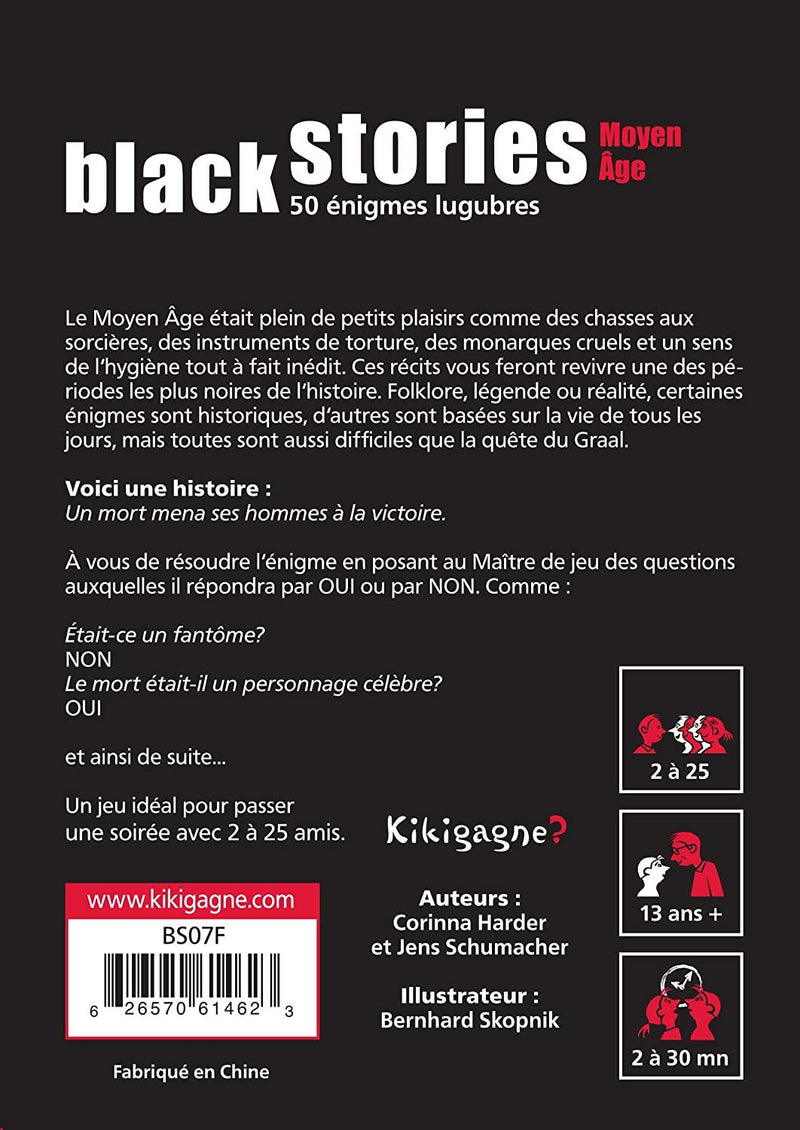 Black Stories Moyen-Age Version Française