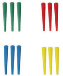 12 chevilles en Plastiques pour cribbage