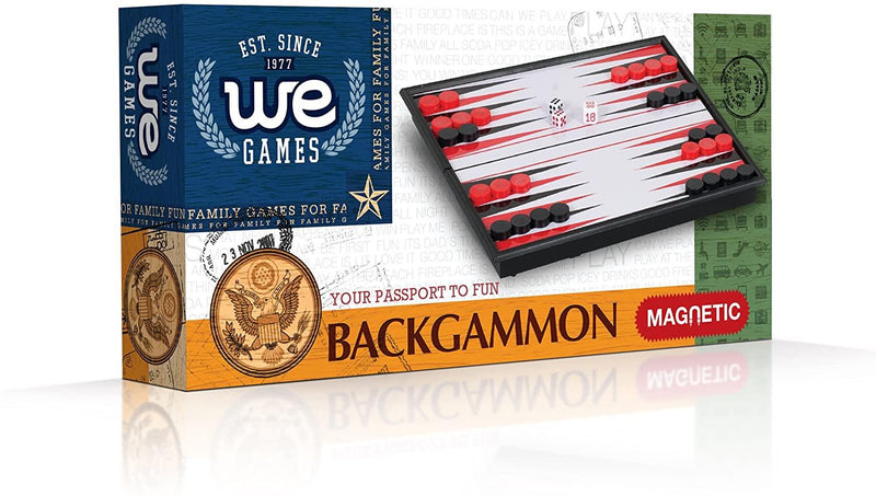 Backgammon Magnétique 8po