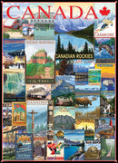 Eurographics 1000P Affiches anciennes Voyage au Canada