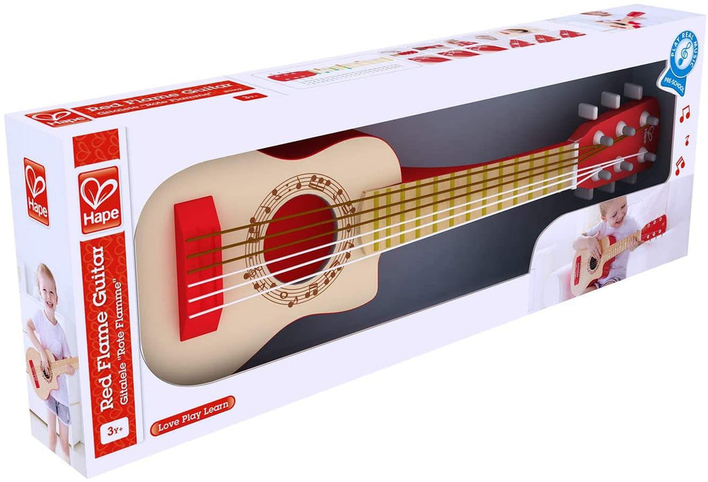 Guitare électrique rouge pour enfant J11695 - la fée du jouet