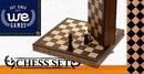 Chess - Ladies 2 in 1 Walnut Wood 8.5in