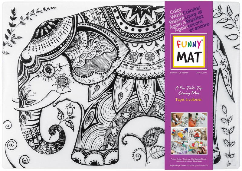 Funny Mat - Elephant Grande Taille