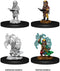 Pathfinder Deep Cuts Unpainted Miniatures: Gnome Male Sorcerer
