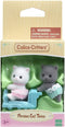 Calico Critters Chat Persian Jumeaux