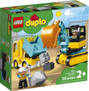 Lego Duplo Construction Truck & Tracked Excavator