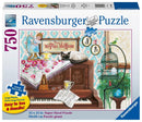 Ravensburger - 750p Mcx Larges: Chat sur piano