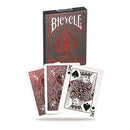 Jeu de cartes Bicycle Metalluxe rouge