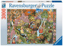 Puzzle Ravensburger 3000P Jardin des Signes Solaires