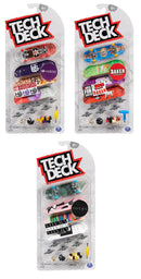 Tech Deck - Ensemble de 4 Planches Assorties