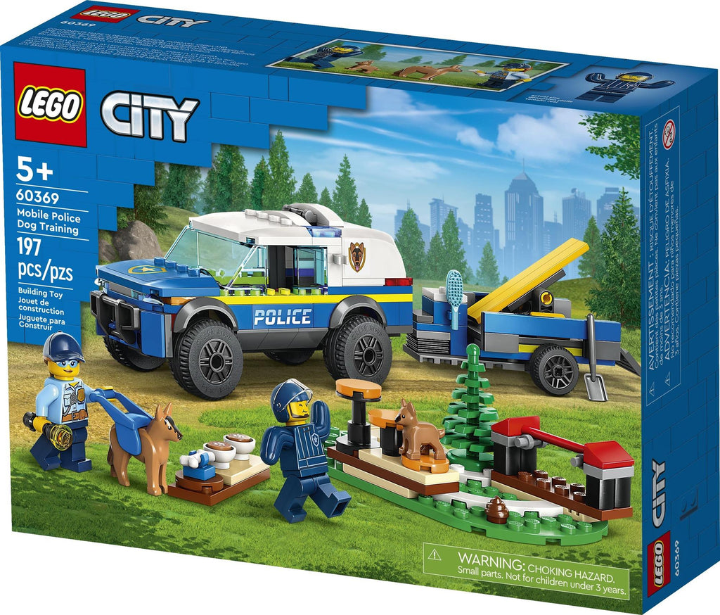 Jeux de construction Lego City - Mobile Police Dog Training