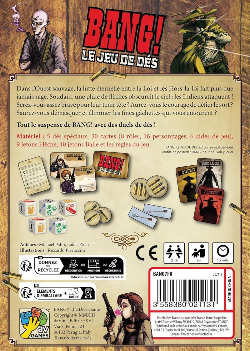 Bang! Le Jeu de Dés Version Française