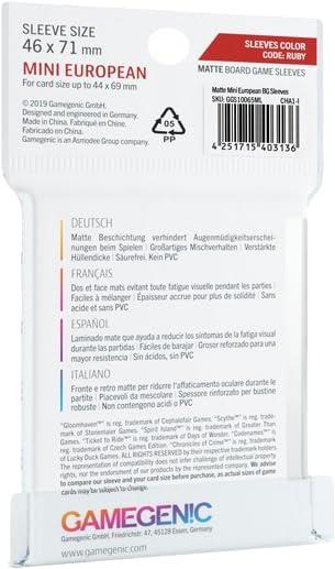 Sleeves Mini European Matte (50 Sleeves)