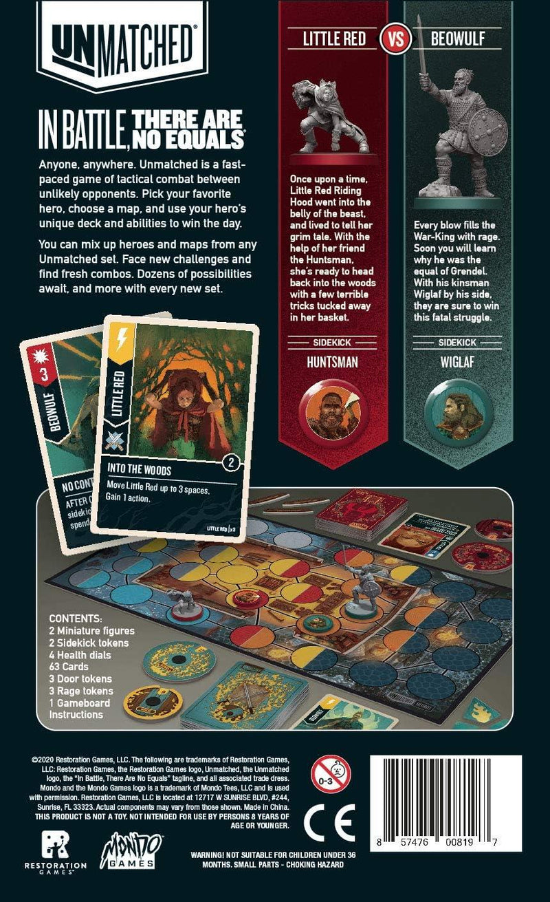 Unmatched: Little Red Riding Hood vs. Beowulf (Ang)