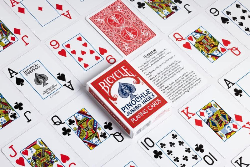 Bicycle Jeu de Cartes Pinochle Jumbo