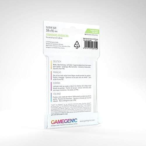 Matte Sleeves: Standard American-Sized (50 Sleeves)