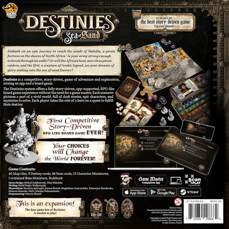 Destinies: Seas of Sand Version Anglaise