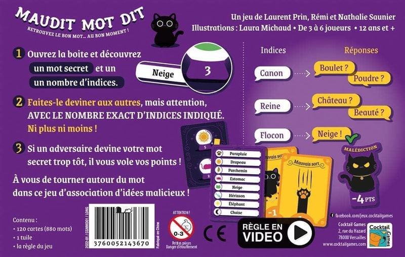 Maudit Mot Dit Version Française