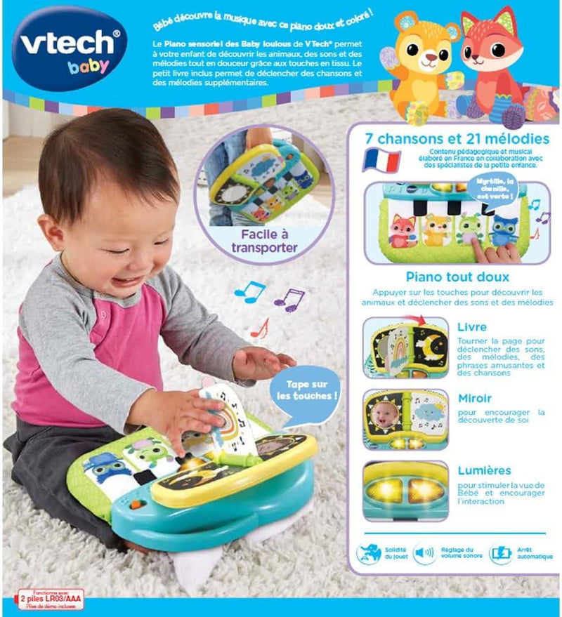 Vtech Piano Sensoriel des Baby Loulous Version Française