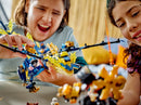 Lego Ninjago Le dragon élémentaire contre le robot de l’impératrice
