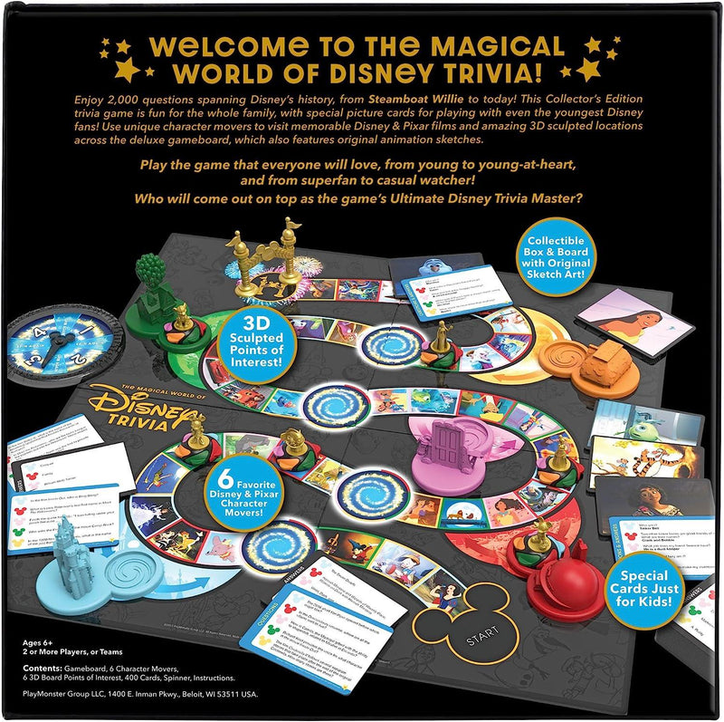 The Magical World of Disney Trivia Version Anglaise