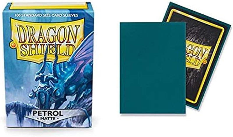 Dragon Shield: Matte Card Sleeves 100: Petrol