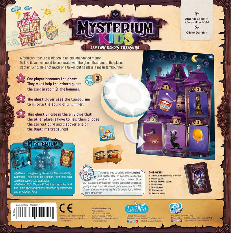 Mysterium Kids Captain Echo's Treasure Version Anglaise
