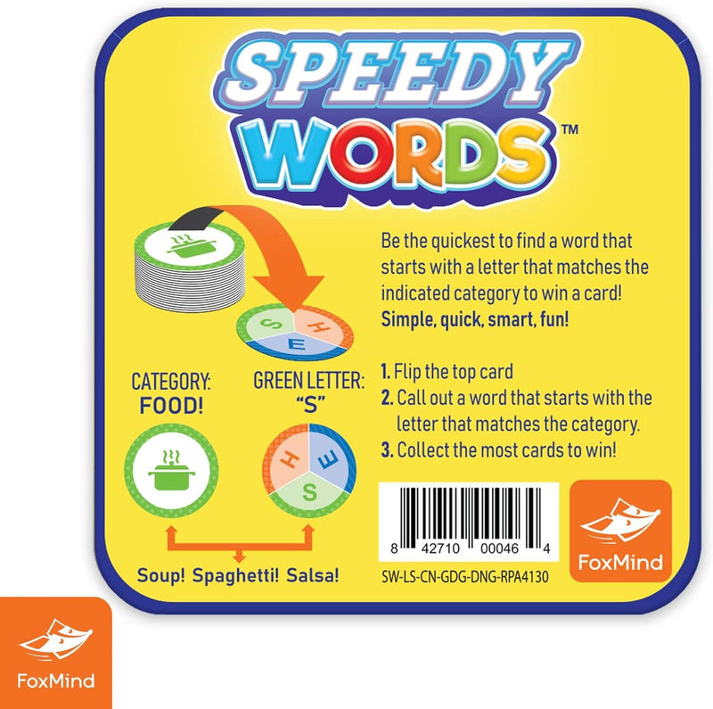 Speedy Words Twist Version Anglaise