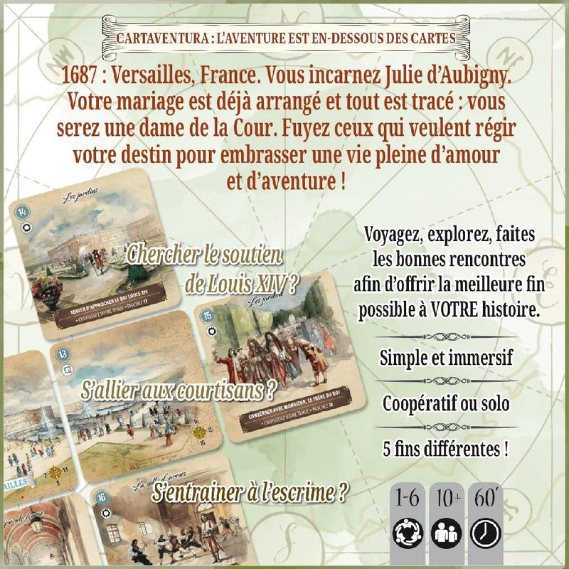 Cartaventura Versailles Version Française