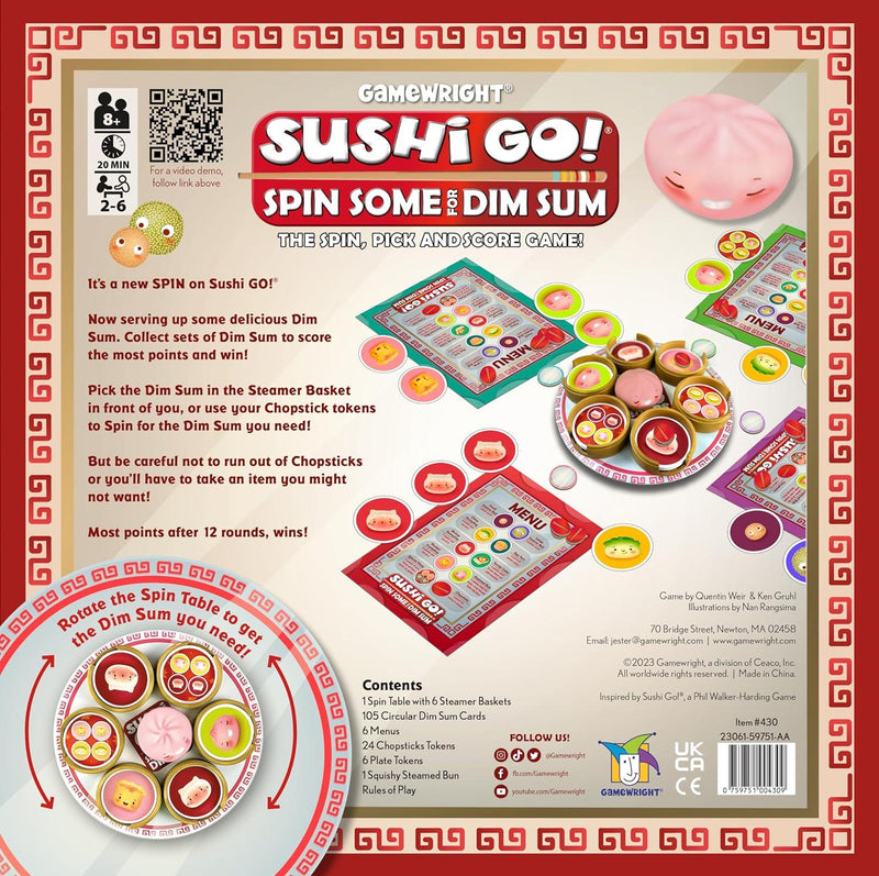 Sushi Go!: Spin Some for Dim Sum Version Anglaise