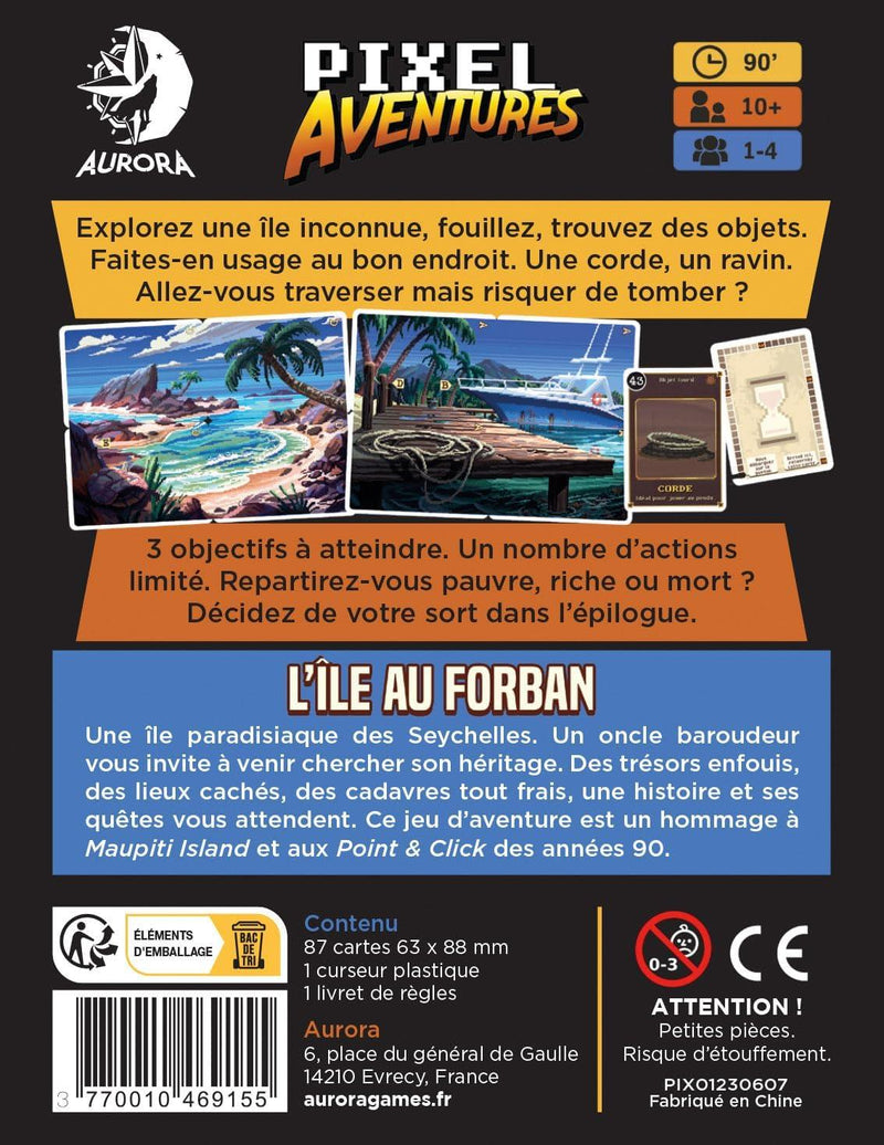 Pixel Aventures: L'ile au Forban Version Française