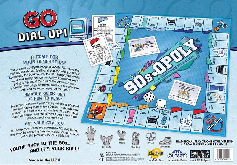 90s-Opoly Version Anglaise