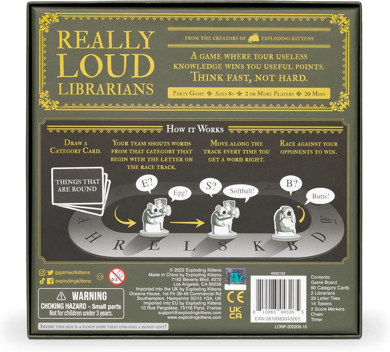 Really Loud Librarians Version Anglaise