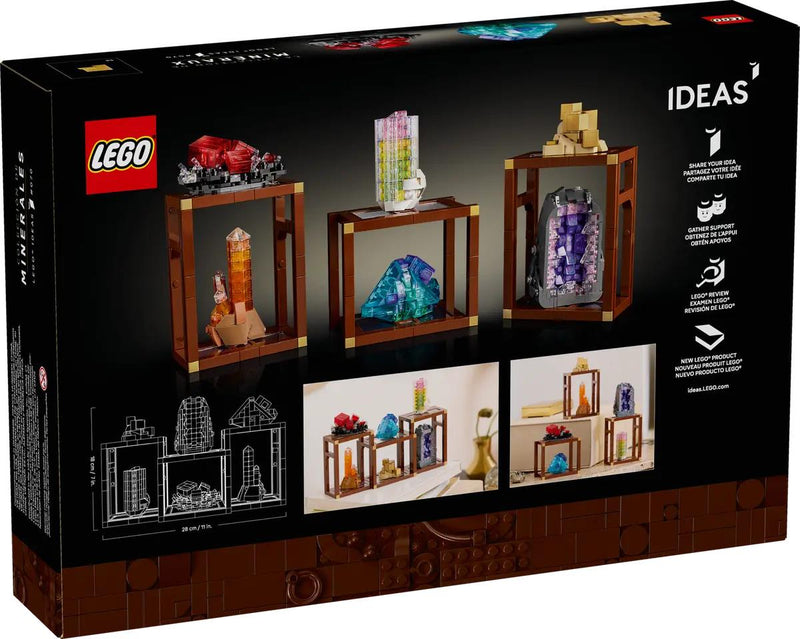 Lego Ideas Mineral Collection